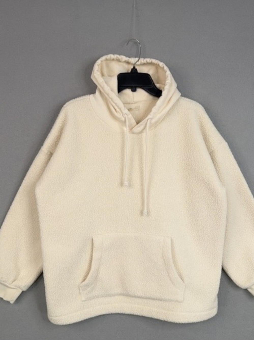 Madewell - Cozy Cream Sherpa Hoodie